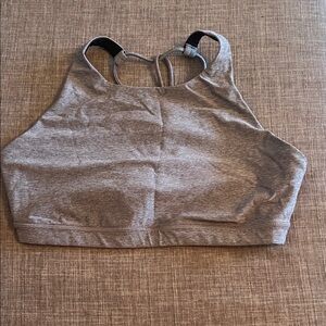 lululemon athletica Heather Gray Sports Bra